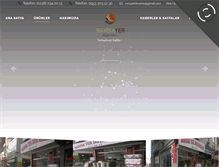 Tablet Screenshot of manisayerdosemeleri.com